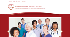 Desktop Screenshot of hishand-homehealth.com